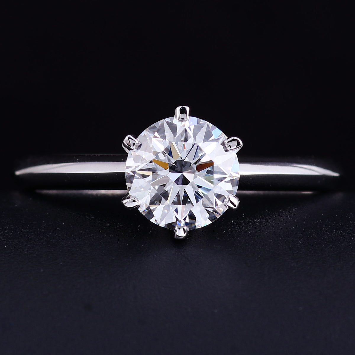 Cultured Diamond Engagement Ring | 18K Gold Lab-Grown Diamond