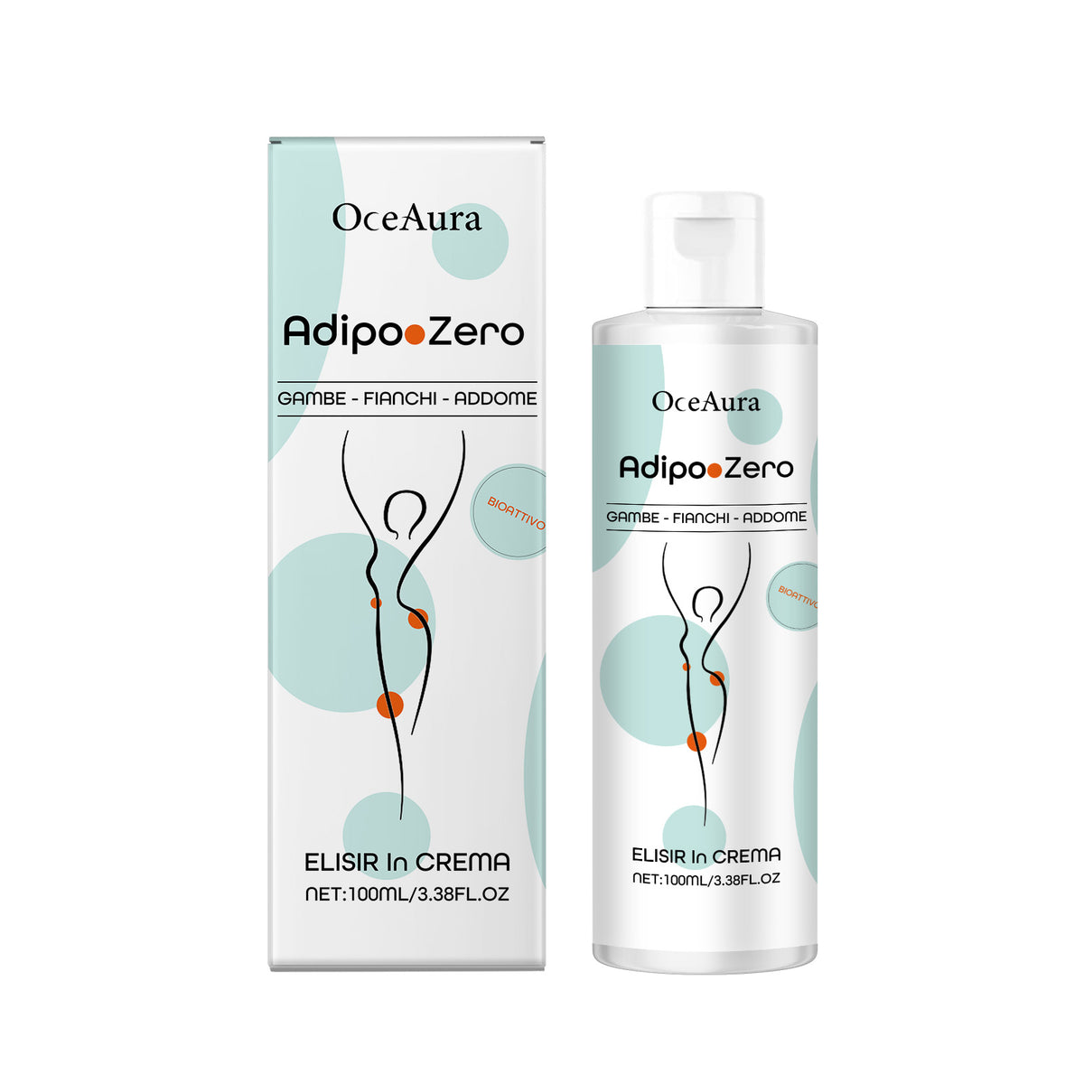 OceAura Body Care Cream Gentle Moisturizing Light Treatment All Over The Skin Nourishing Firming Massage Cream