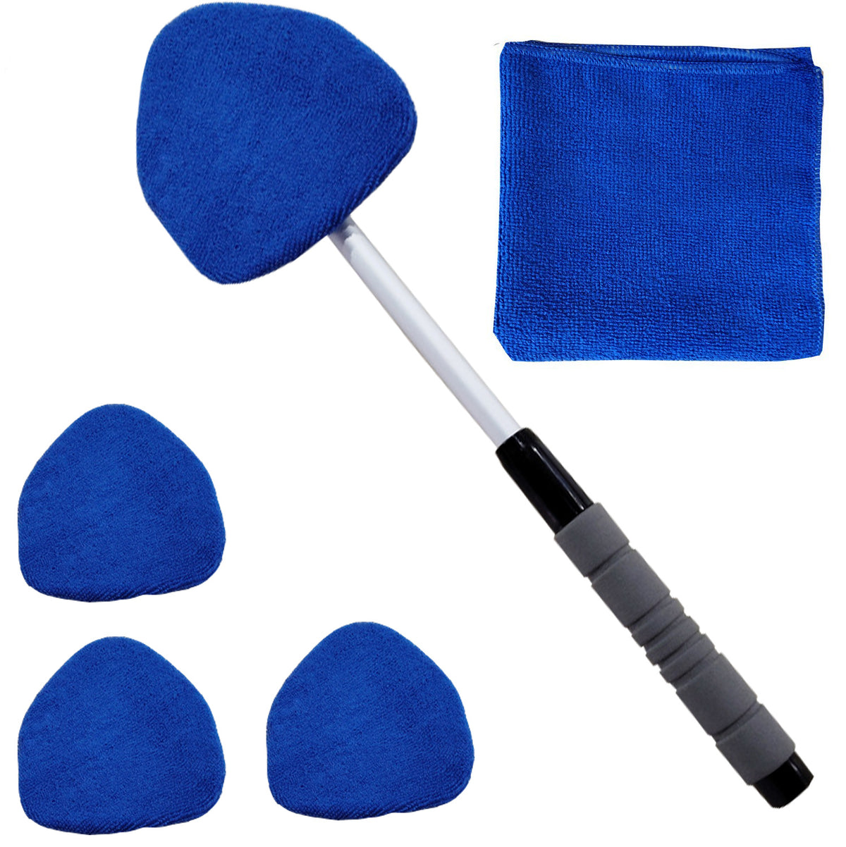 Telescopic Microfiber Car Windshield Defogger Window Cleaning Brush