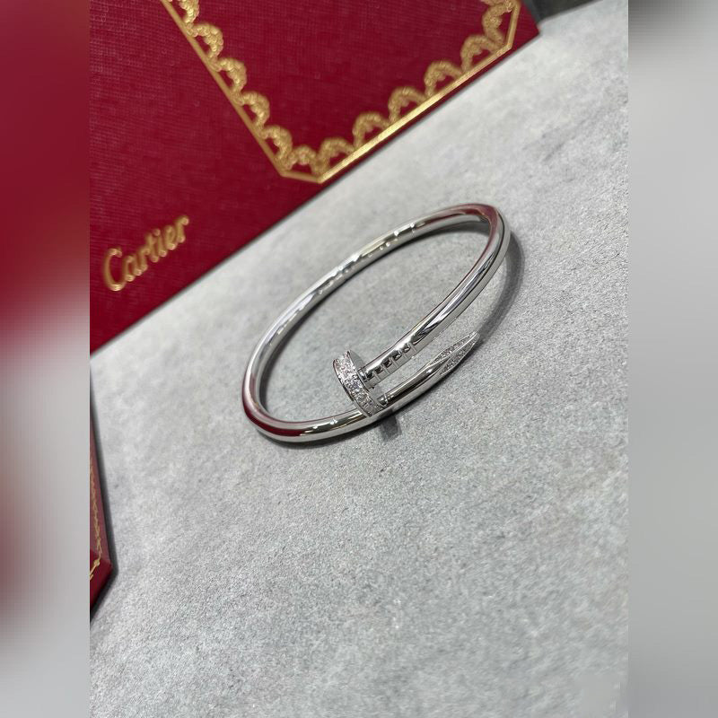 Textured Titanium Steel Cuff Bracelet