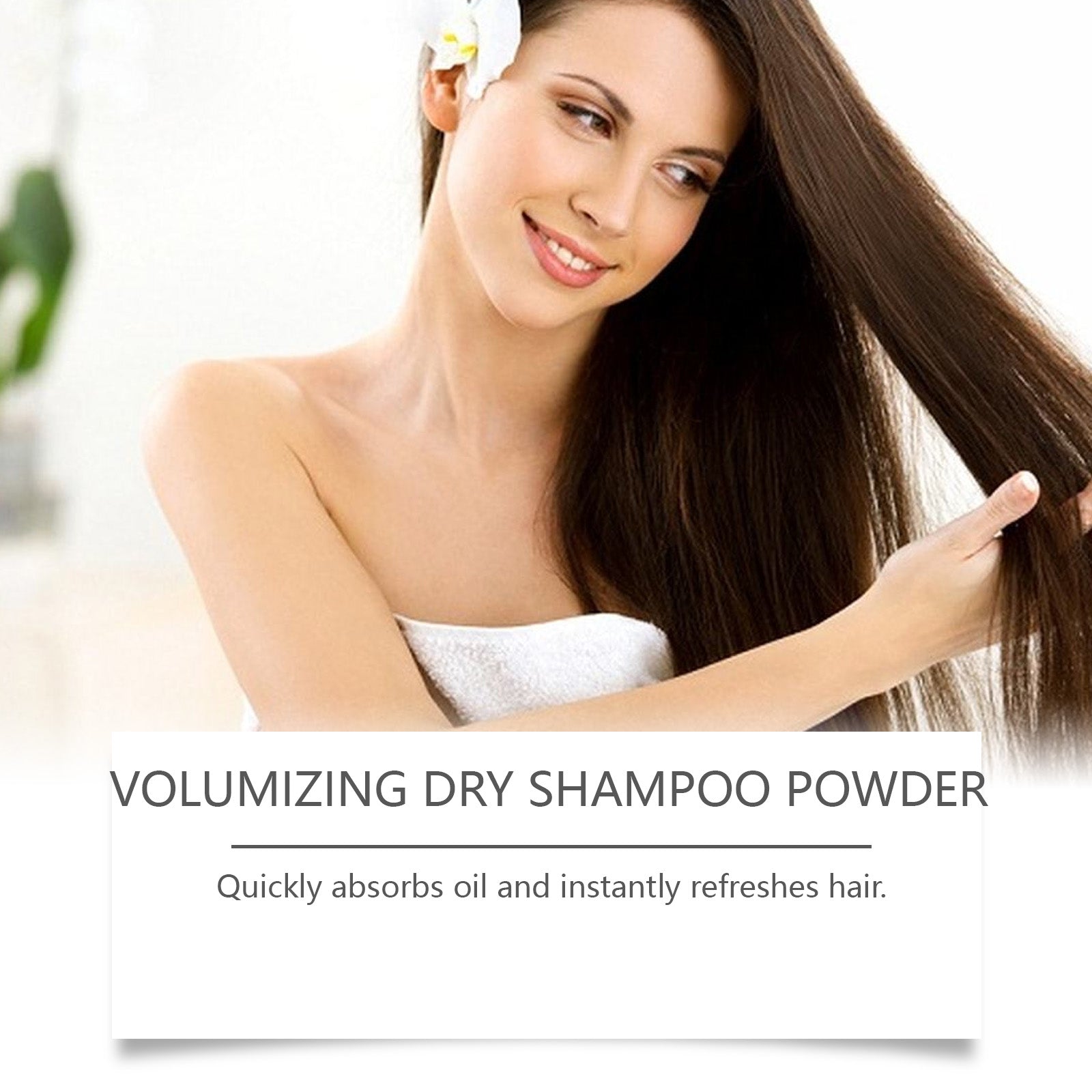 Hoegoa Leave-In Hair Drying Spray Hair Drying Plant Essence Cleans Light, Refreshing And Fluffy Hair