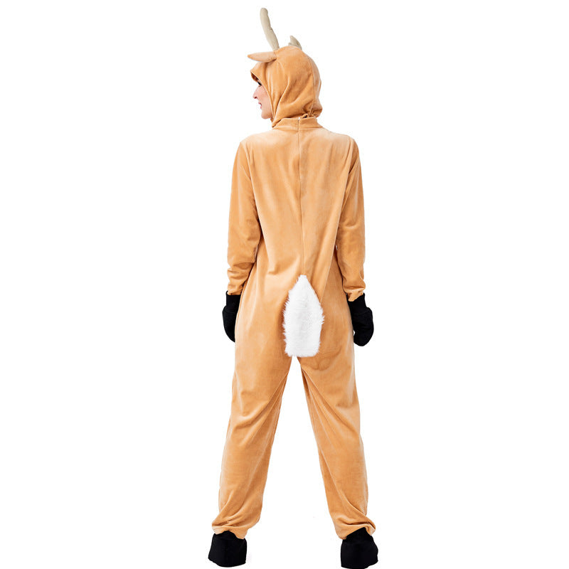 Women's Christmas Reindeer Costume – Khaki