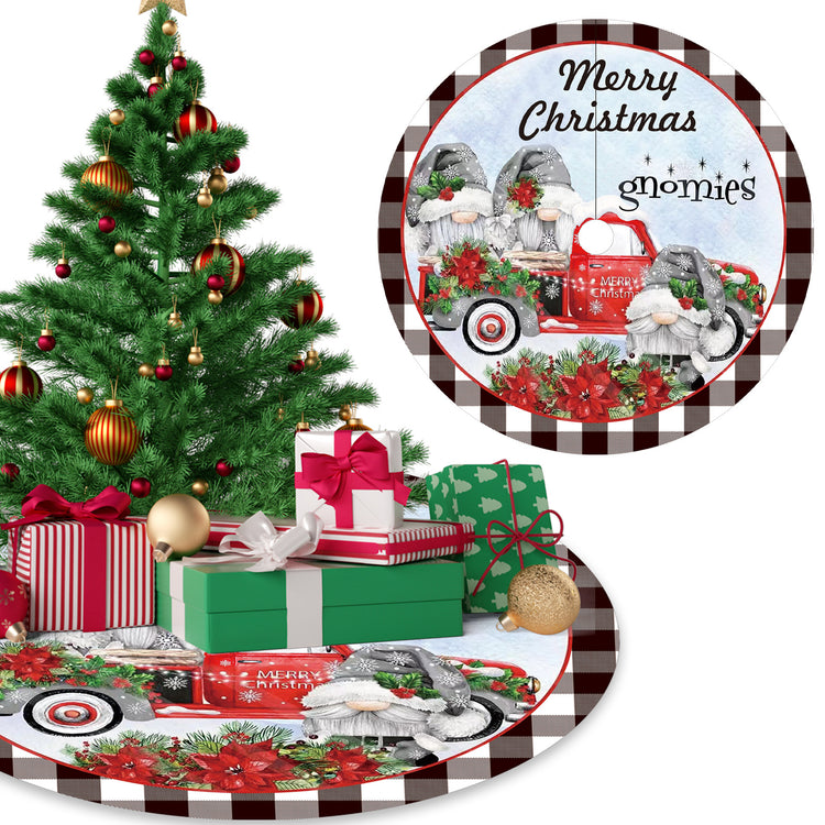 Christmas Tree Skirt – 120 cm, Six Festive Designs