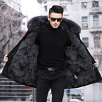 Men's Hooded Winter Coat, Mid-Length and Long Styles