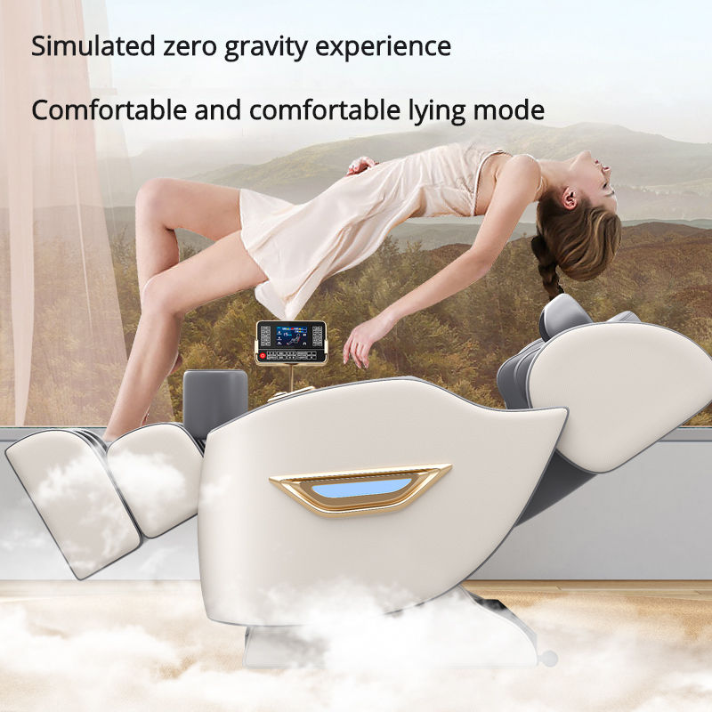 Gravity Salon AI Voice Massage Chair, White