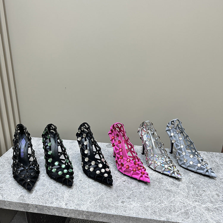 Women's Pointed-Toe High-Heel Pumps
