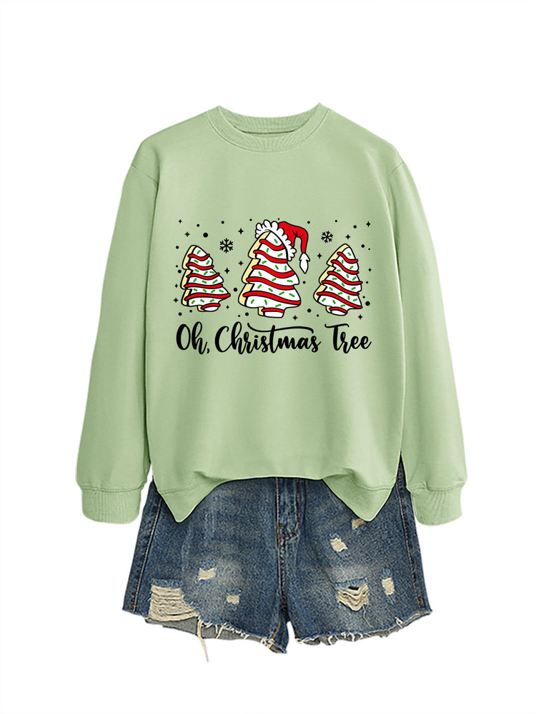 Oh Christmas Tree Women's Pullover Sweatshirt