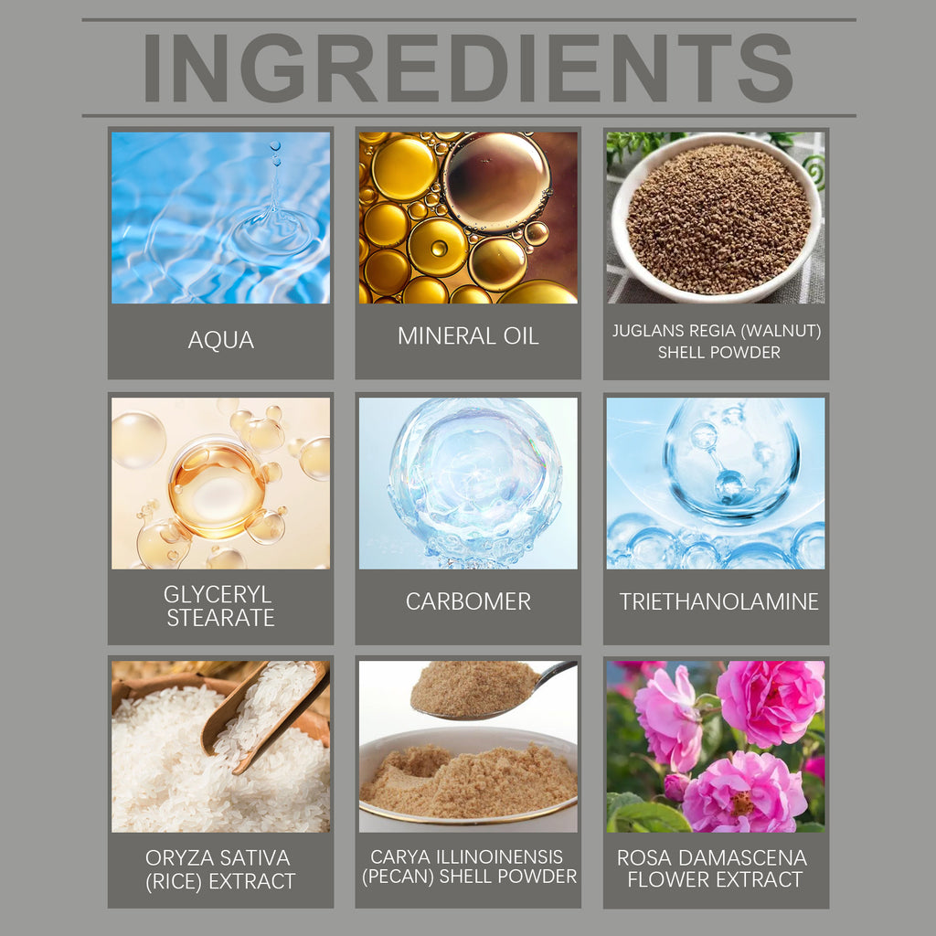 WoodSleep Facial Scrub, Cleanses And Exfoliates The Skin With Mild Ingredients That Lighten The Ski