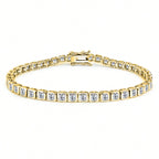 The Square Pavé Zircon Bracelet