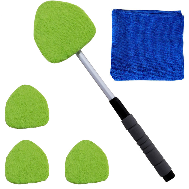 Telescopic Microfiber Car Windshield Defogger Window Cleaning Brush