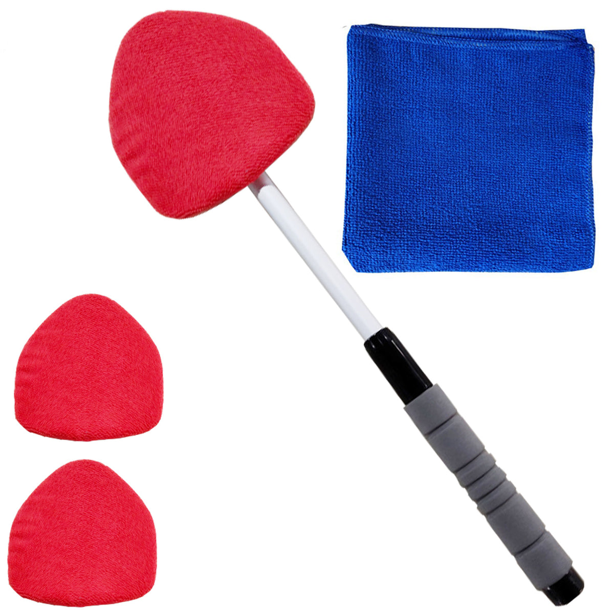 Telescopic Microfiber Car Windshield Defogger Window Cleaning Brush