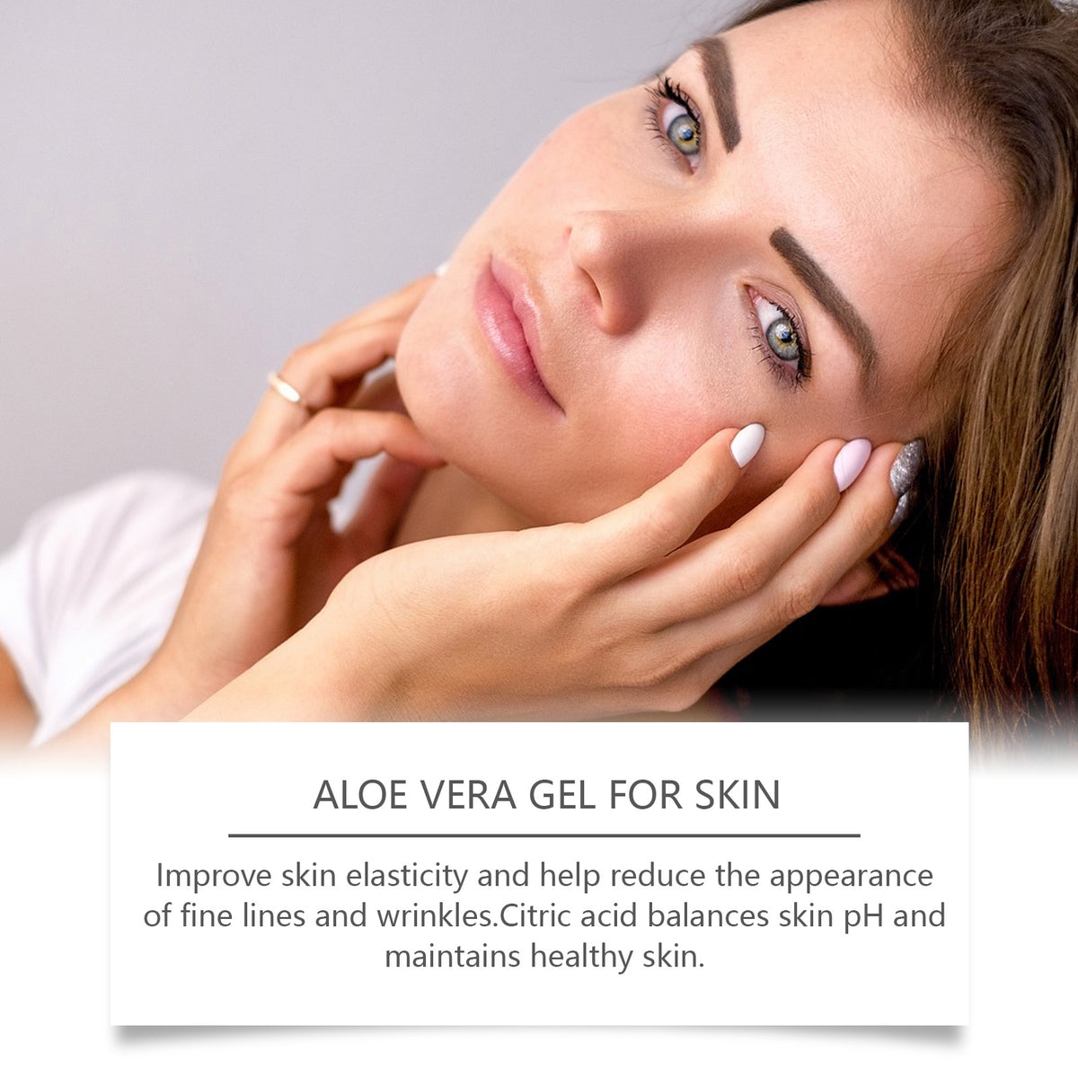 OceAura Moisturizing Aloe Vera Gel Moisturizes And Nourishes Skin After Sun