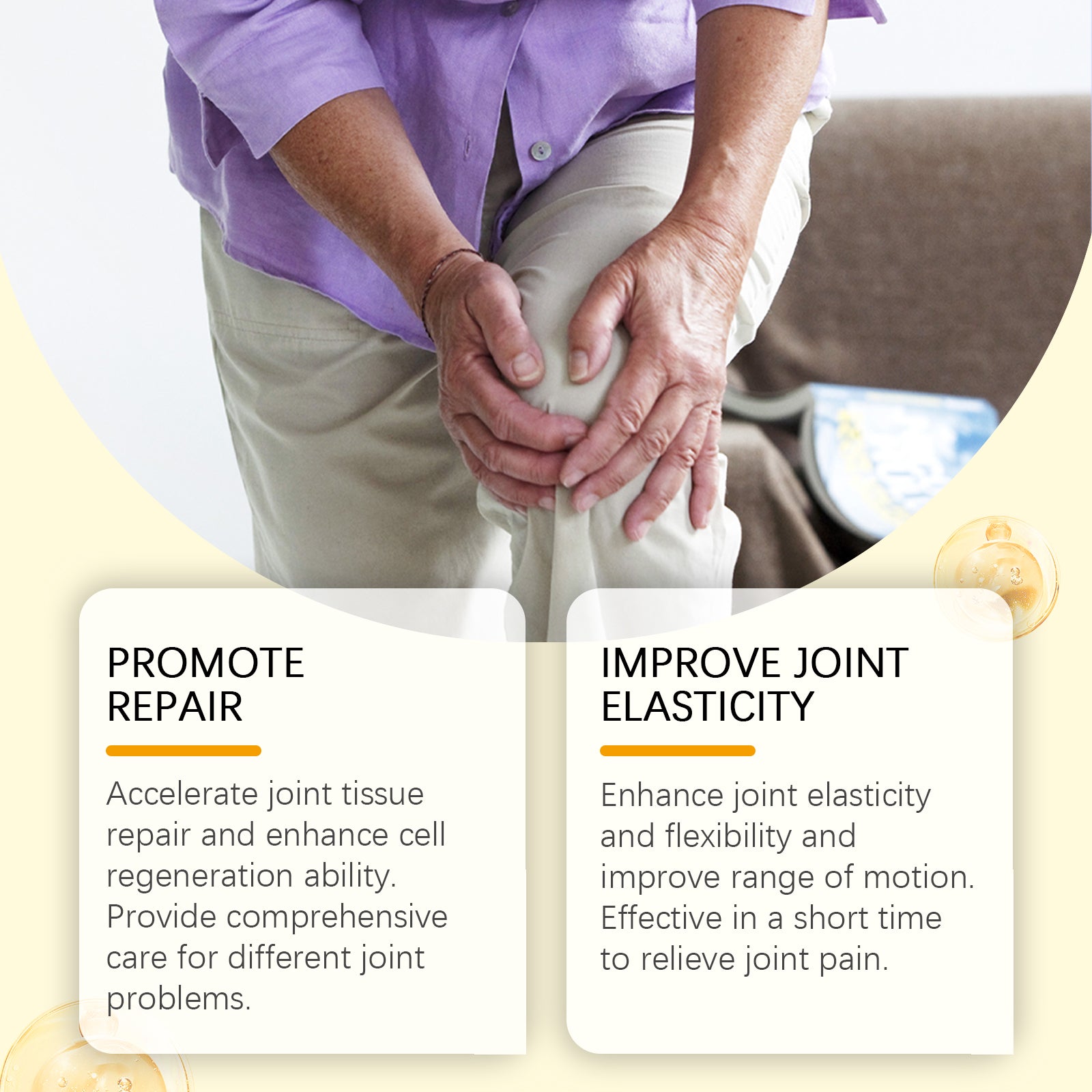 Houkea Joint Care Spray Daily Exercise Body Knee Wrist Arm Care Massage Treatment Spray