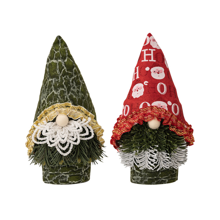 Pointed-Hat Christmas Gnome Ornament