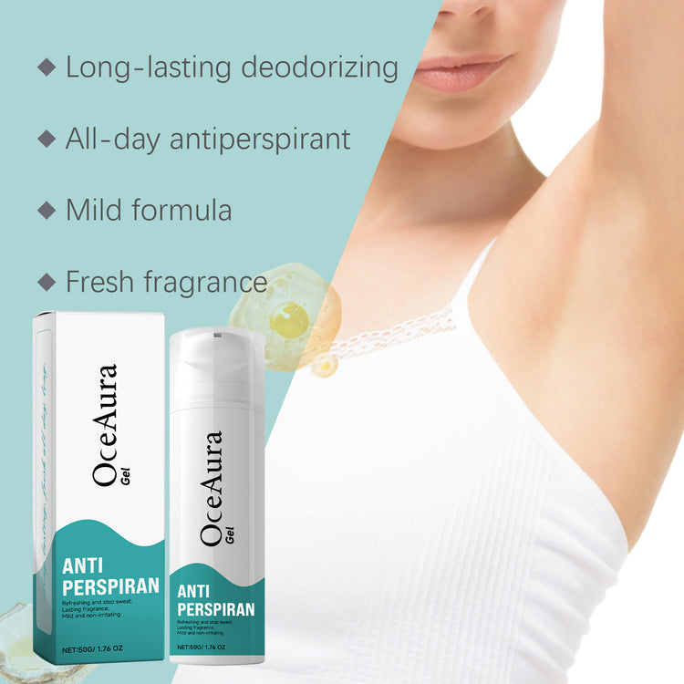 OceAura Fragrance Gel with Castor Oil, Talc and Coconut Oil