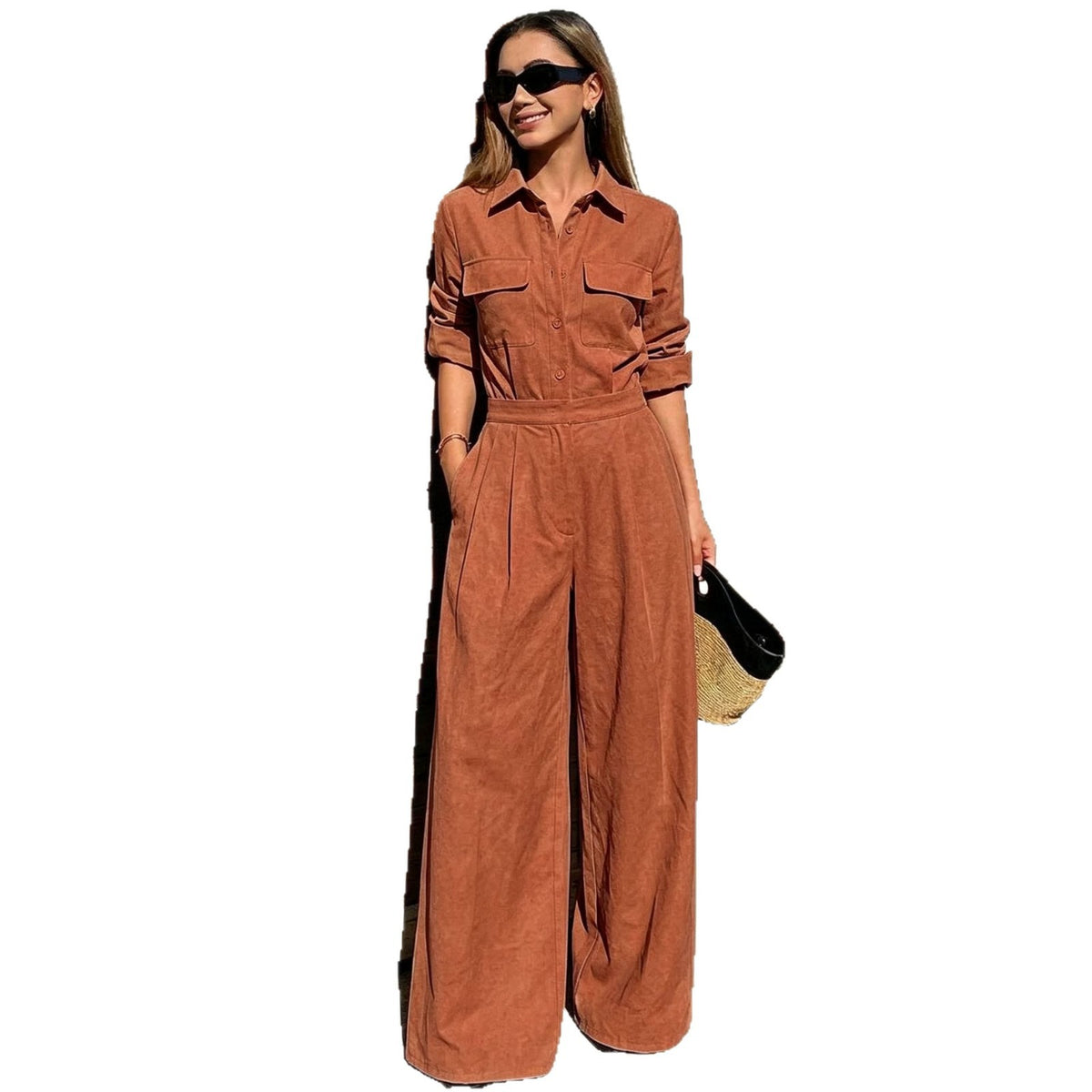 Unisex Long-Sleeve Jumpsuit