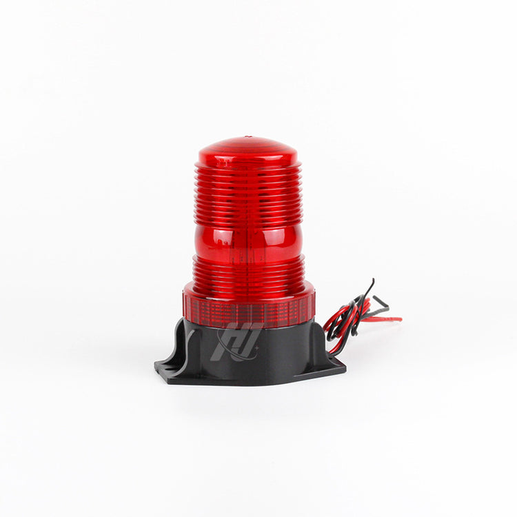 Suitable for forklift LED warning lights, calibration lights, engineering vehicle signal lights, roof lights, vehicle mounted flashing lights, yellow 9-90V