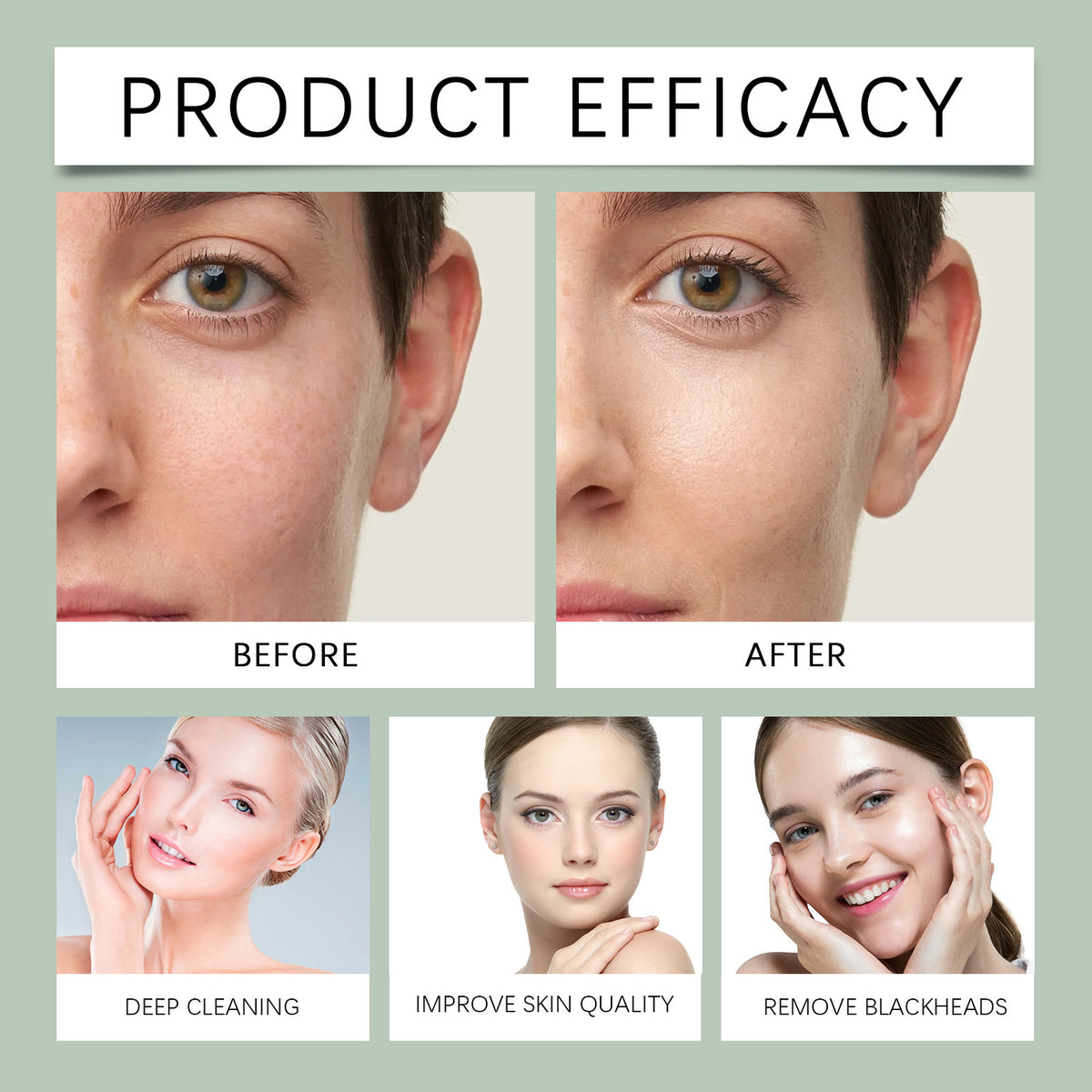 Hoygi Moxa Mud Mask Stick Deeply Cleans Pores, Brightening Skin, Firming, Smoothing And Refreshing Mask Stick