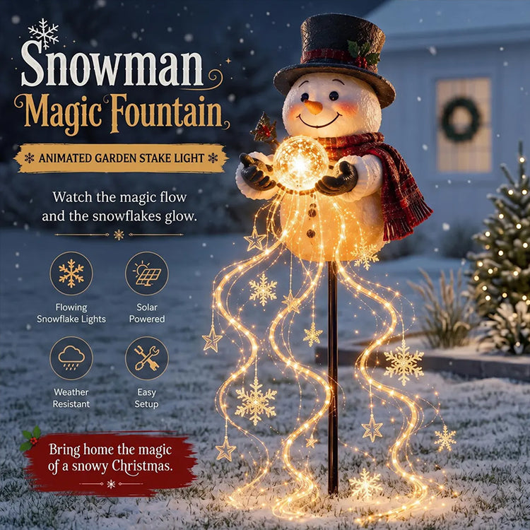 Snowman LED Christmas Garden Light – 83 cm
