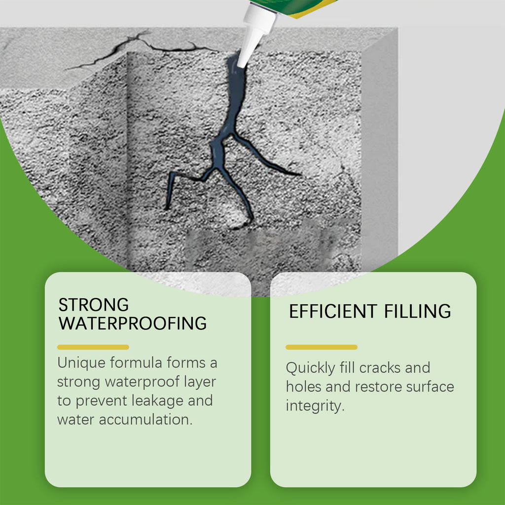 Jakehoe Filling Waterproof Glue Essential For Home Maintenance Fast Curing Durable Filling Waterproof Glue