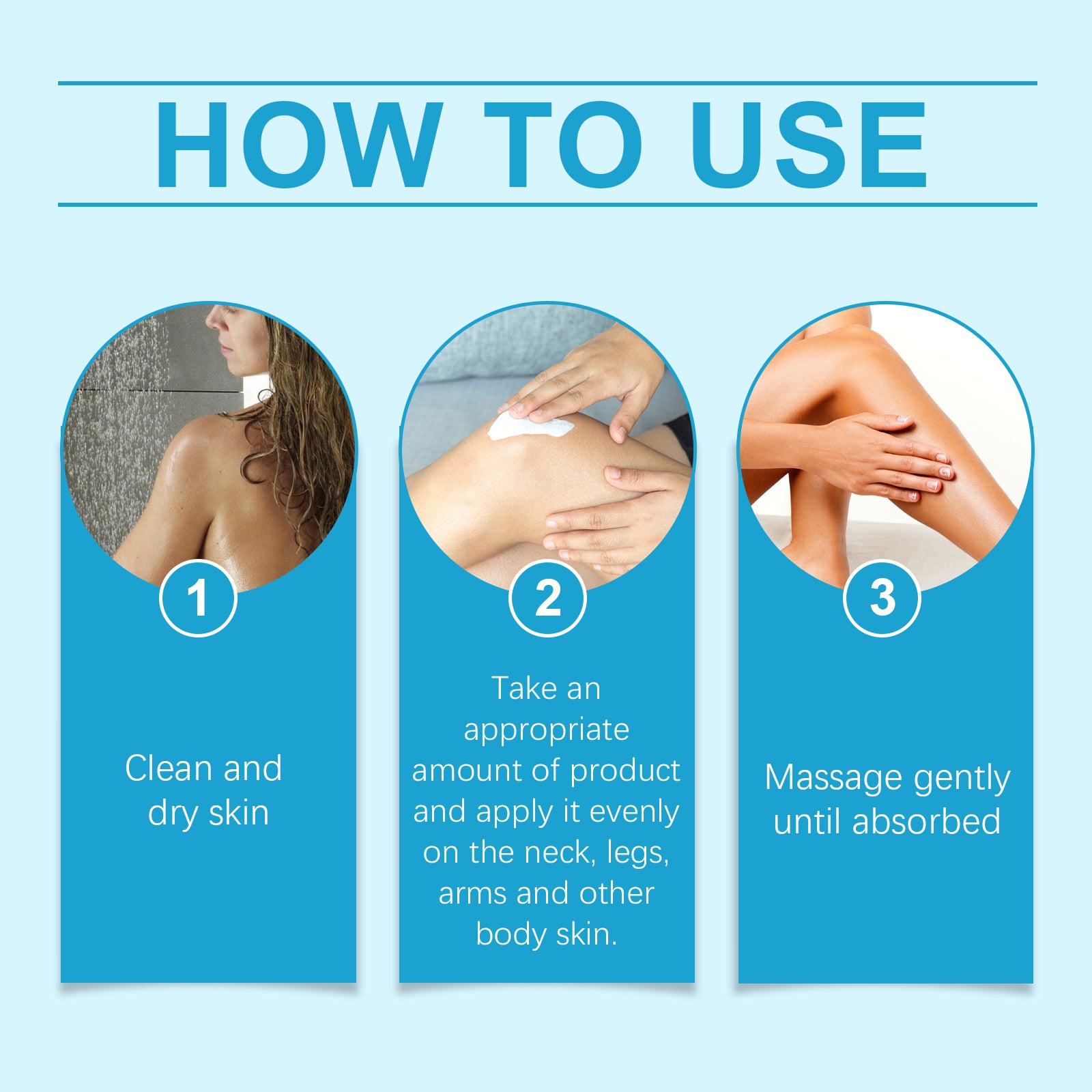OUHOE Anti-Wrinkle Firming Multi-Purpose Cream, Body Buttocks Chest Legs Skin Moisturizing Massage Firming Cream