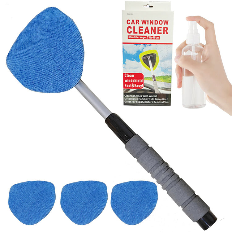 Telescopic Microfiber Car Windshield Defogger Window Cleaning Brush