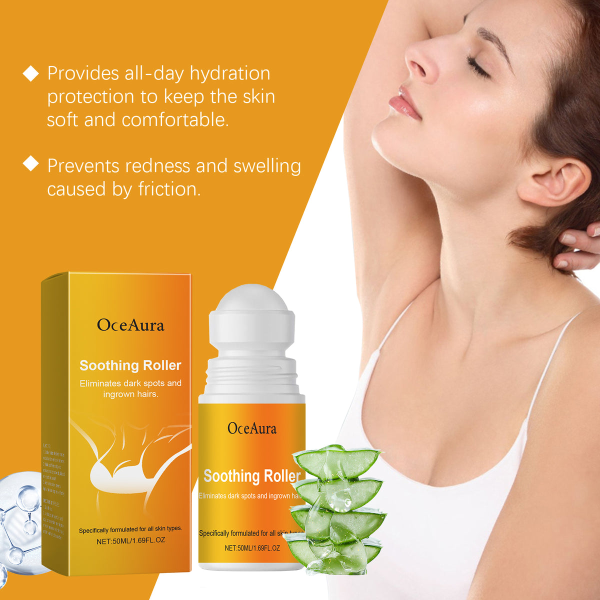 OceAura Skin Brightening Ball Gently Cleans Skin Keratin Smooth, Soft And Brightening Body Skin