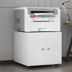 Office furniture Copier Cabinet white mobile pedestal file Printer Stand