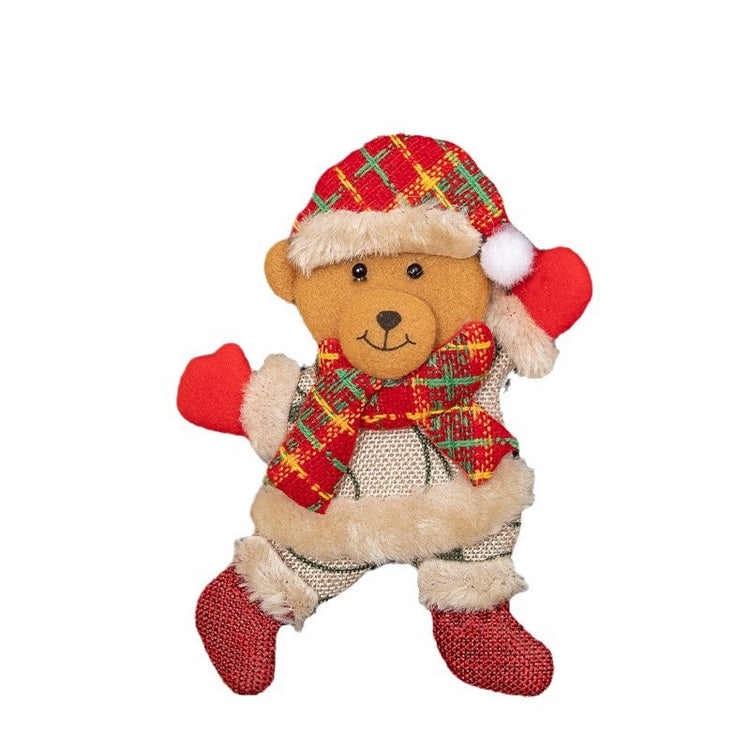 Christmas Character Fabric Ornament – 18 × 13 cm