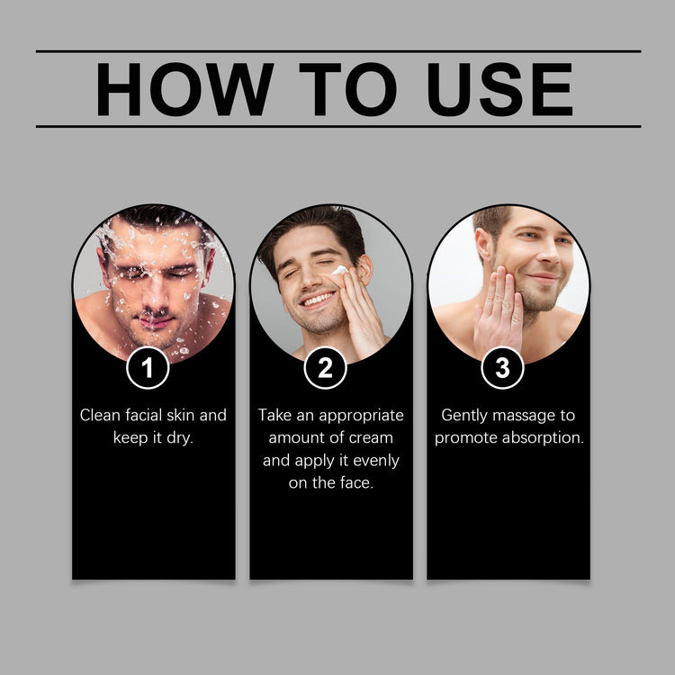 West&Month Men's Facial Butter, Facial Moisturizer Nourishes Men's Facial Moisturizing Cream