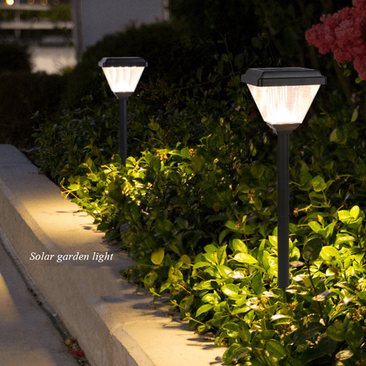 Solar Garden Pathway Lights with Automatic Light Control