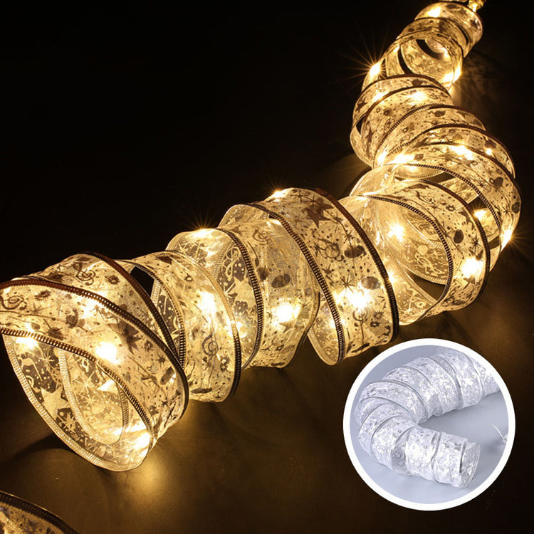 Decorative Ribbon LED String Lights – 4 m, 40 Lights