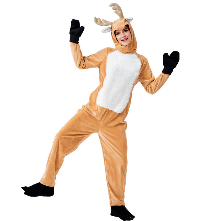 Women's Christmas Reindeer Costume – Khaki