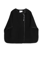 Women's Belted Polyester Coat with Raglan Sleeves