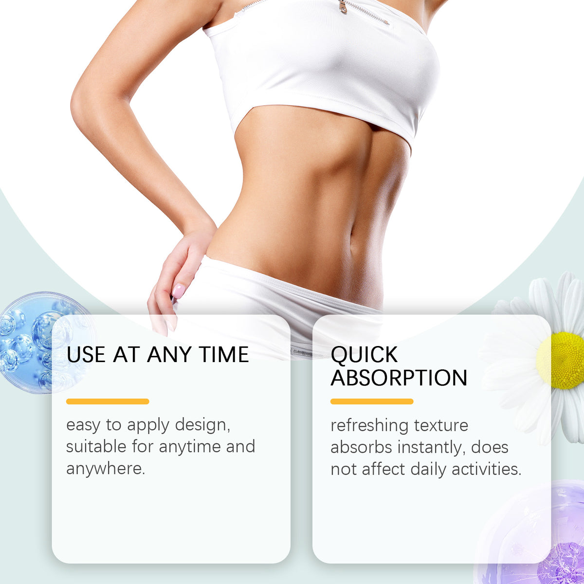OceAura Body Care Cream Gentle Moisturizing Light Treatment All Over The Skin Nourishing Firming Massage Cream