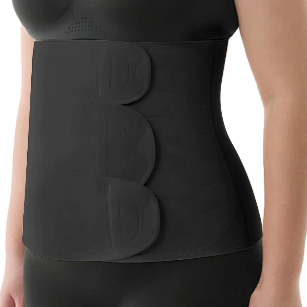 Cotton Waist Support Belt with Hook-and-Loop Closure