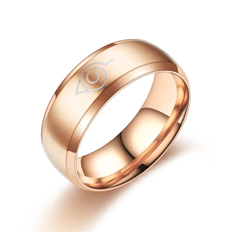 Geometric Stainless Steel Ring