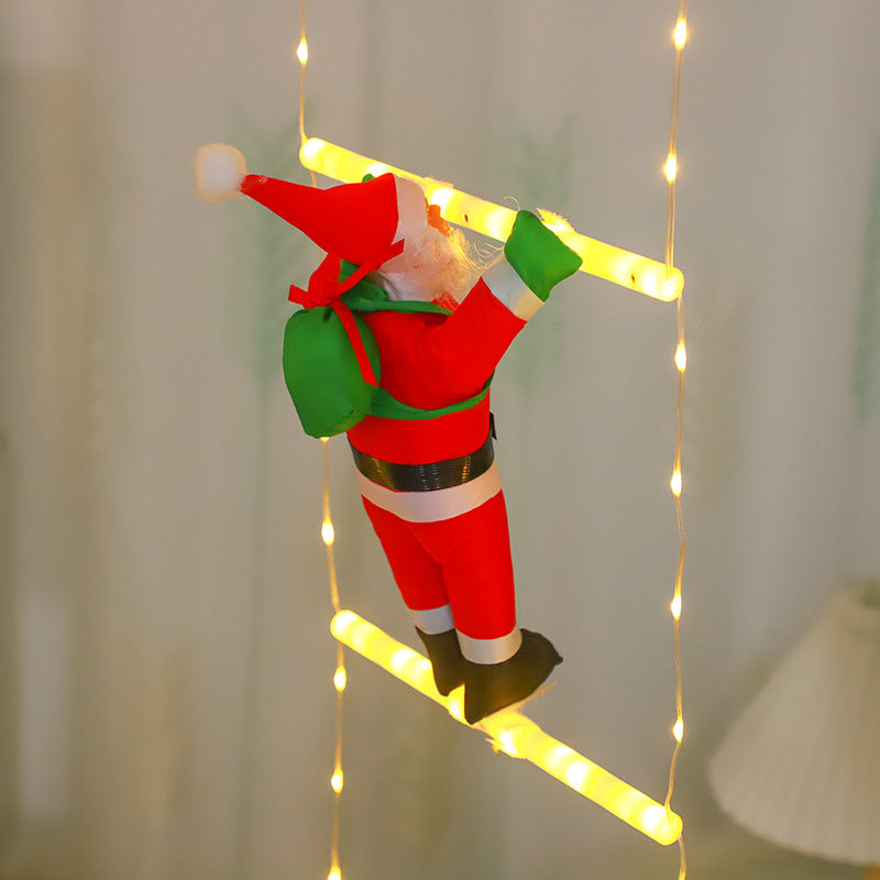 Christmas Hanging LED Lights – Indoor Window Decoration