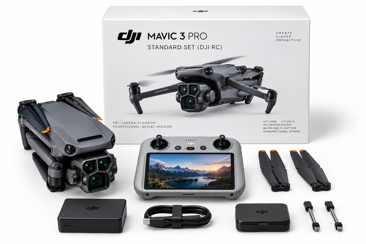 DJI Mavic 3 Pro Triple-Camera Drone