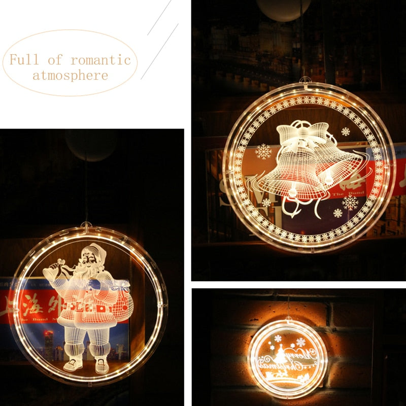 Christmas Motif LED Decorative Light – 21 cm