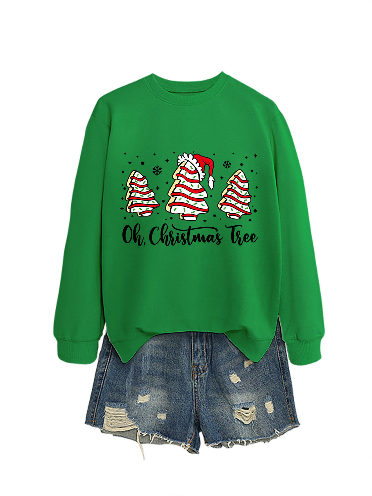 Oh Christmas Tree Women's Pullover Sweatshirt