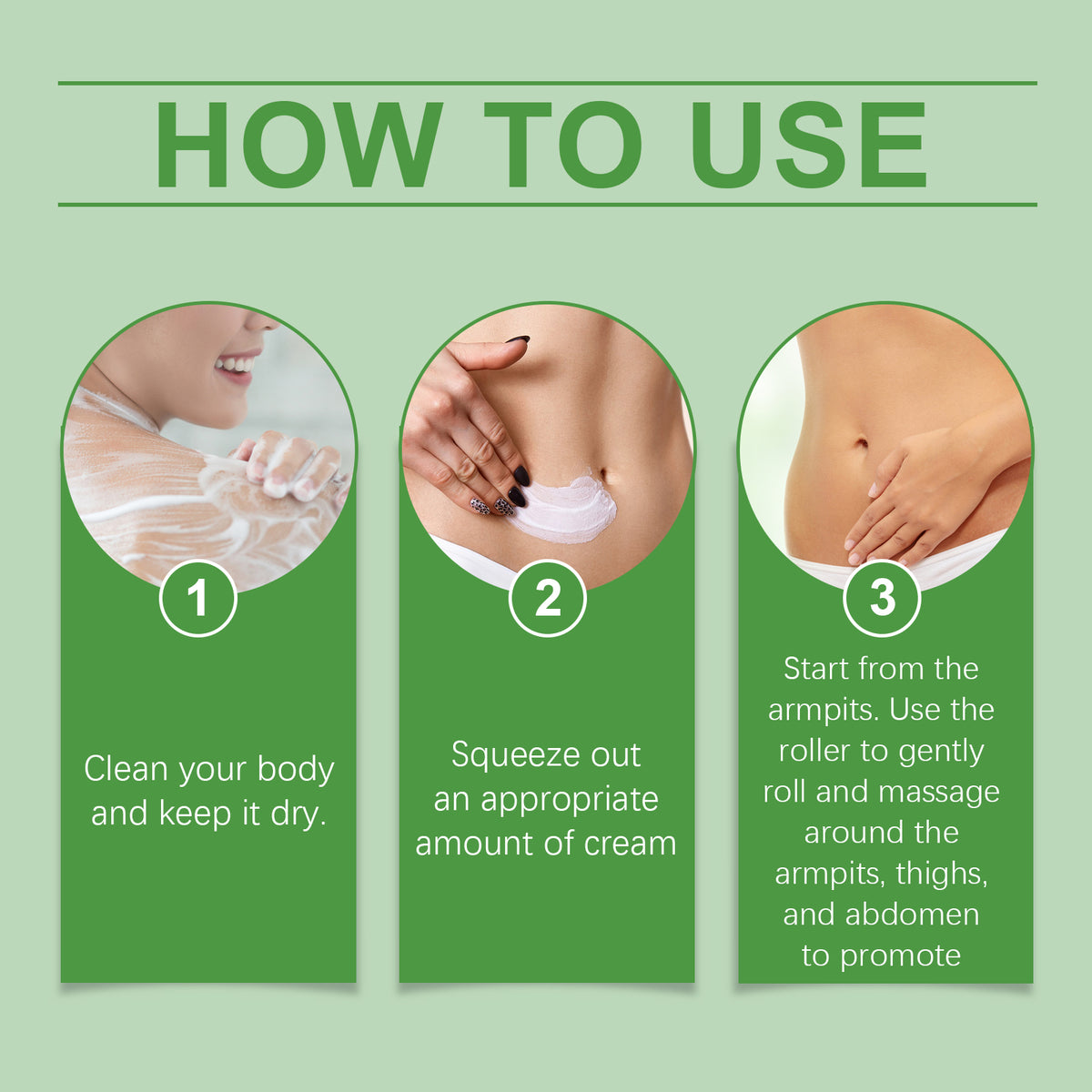 OUHOE Body Cream with Ginger, Chia Seed Extract and Hyaluronic Acid