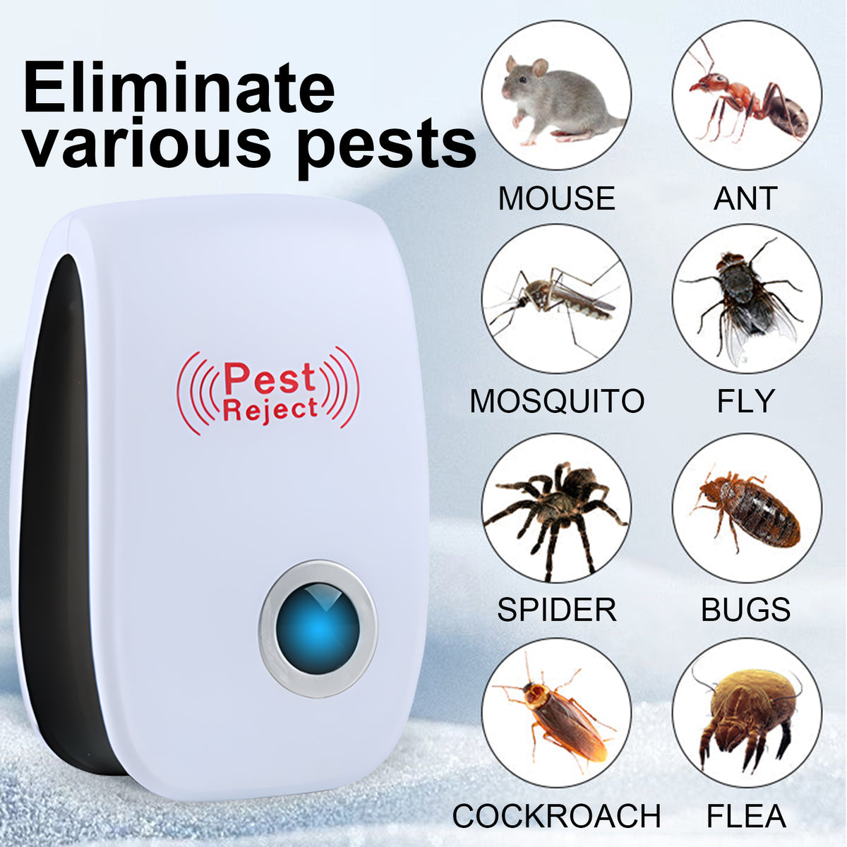 Jue-Fish Mosquito Repellent, Indoor Household Mosquito Repellent Mice Cockroaches Flies Prevent Mosquitoes From Biting Insect Repellent