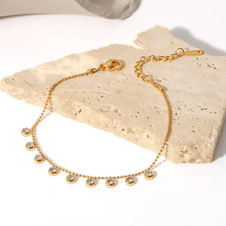 Stainless Steel Bracelet – Gold Tone