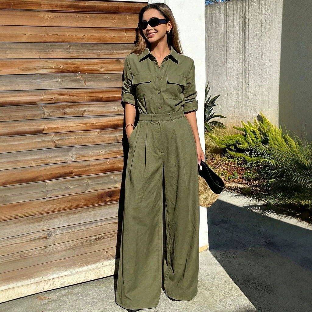Unisex Long-Sleeve Jumpsuit