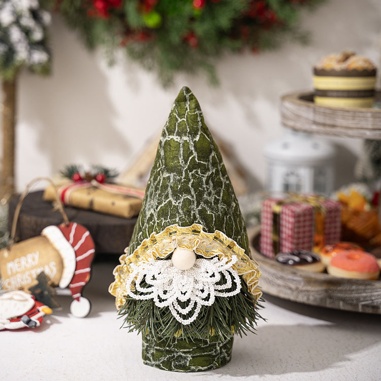 Pointed-Hat Christmas Gnome Ornament