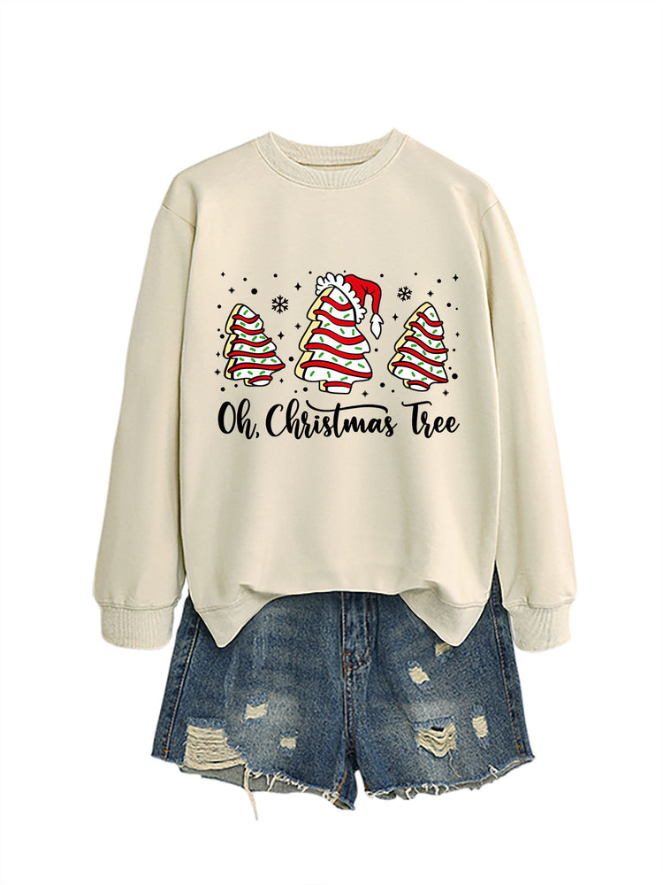 Oh Christmas Tree Women's Pullover Sweatshirt