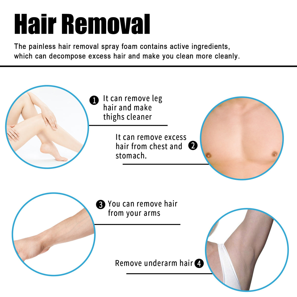 Tea Hair Removal Spray