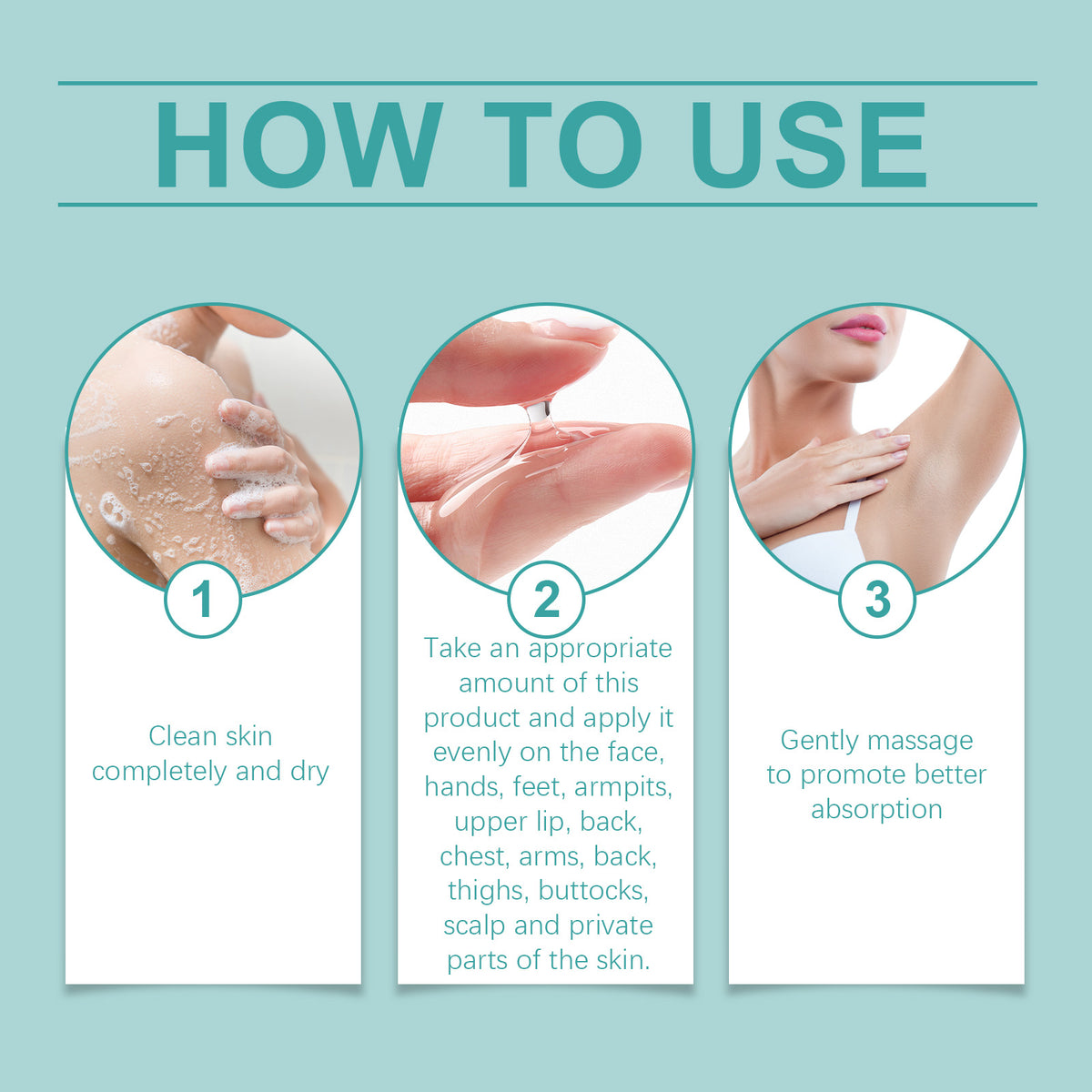 OceAura Fragrance Gel with Castor Oil, Talc and Coconut Oil