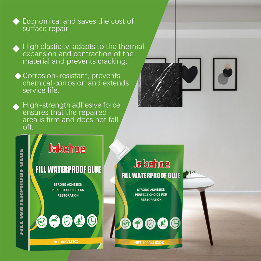 Jakehoe Filling Waterproof Glue Essential For Home Maintenance Fast Curing Durable Filling Waterproof Glue